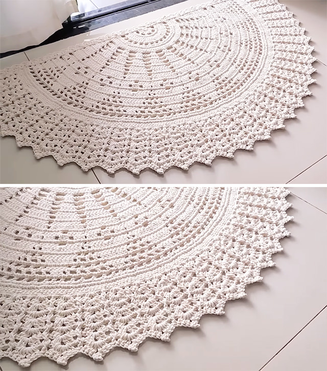 Crochet Door Mat Sided - A crochet door mat brings warmth, charm, and handmade elegance into any home. It is not just a practical accessory—it’s a statement of personal style and craftsmanship.