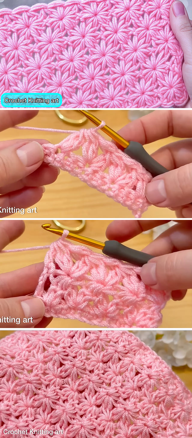 Croche Jasmine Star Stitch Pattern - The crochet jasmine star stitch is one of those mesmerizing patterns that immediately captures the heart of every crocheter.