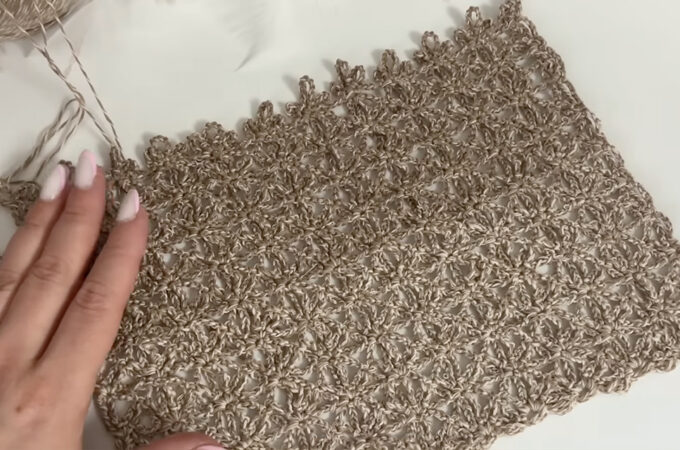 Crochet Lace Star Stitch Featured - The crochet lace star stitch is one of those enchanting patterns that instantly elevates any handmade project. Light, airy, and beautifully structured, it creates a constellation-like motif that looks intricate — yet is perfectly achievable with a bit of patience and rhythm.