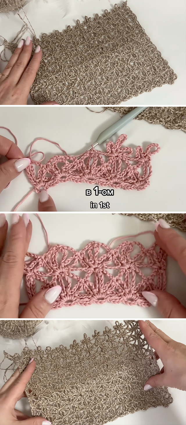 Crochet Lace Star Stitch - The crochet lace star stitch is one of those enchanting patterns that instantly elevates any handmade project. Light, airy, and beautifully structured, it creates a constellation-like motif that looks intricate — yet is perfectly achievable with a bit of patience and rhythm.