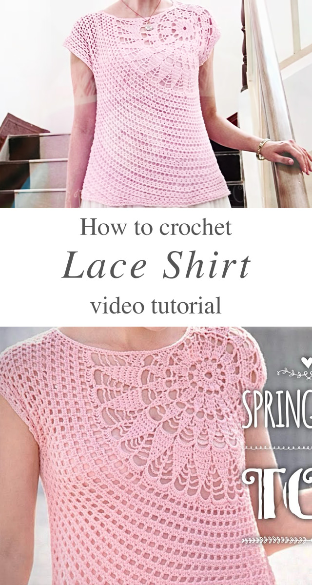 Crochet Lace Shirt - The allure of a crochet lace shirt lies in its intricate patterns, delicate texture, and the effortless elegance it brings to any wardrobe.