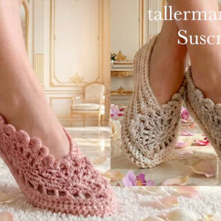 Crochet Light Slippers Featured - Crochet light slippers are the perfect blend of practicality and elegance—ideal for relaxing at home while still enjoying a touch of handcrafted beauty.