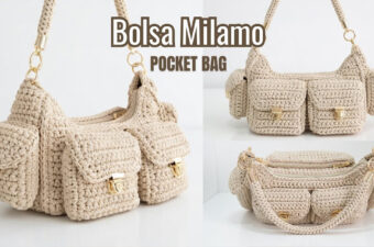 Crochet Multi Pocket Bag: A Beautiful Handmade Bag Crochet Multi Pocket Bag Featured - A crochet multi pocket bag is the perfect project for anyone who loves handmade accessories that are both stylish and useful.