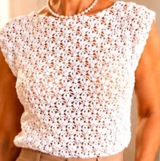 Crochet Classic Beaded Blouse Featured - A crochet classic beaded blouse is the kind of handmade garment that feels refined before it even touches the skin.