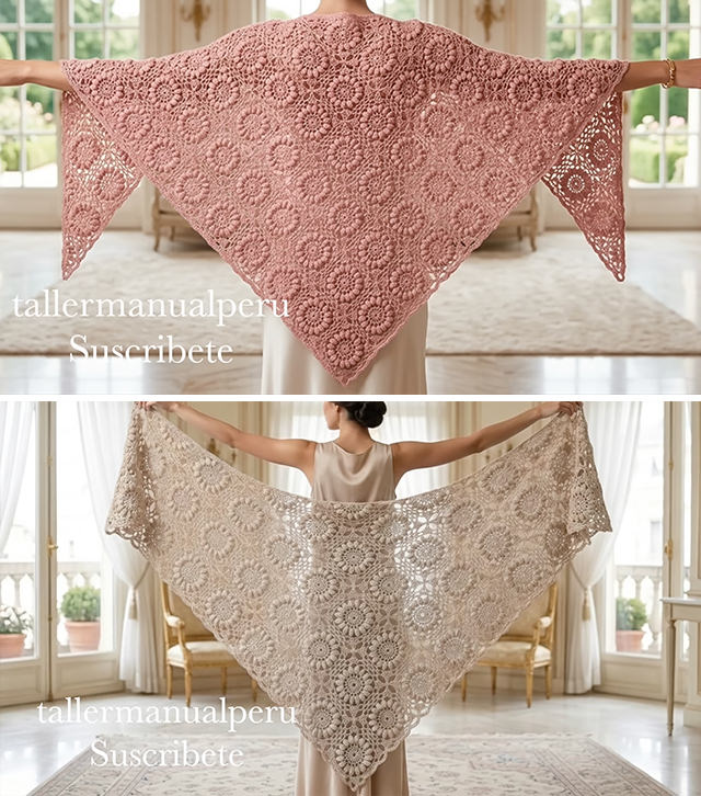 Crochet Spring Shawl Sided - A crochet spring shawl is one of those projects that feels instantly graceful. It is soft enough for a morning walk, elegant enough for a special lunch, and practical enough to keep close when the weather cannot decide what it wants to do.